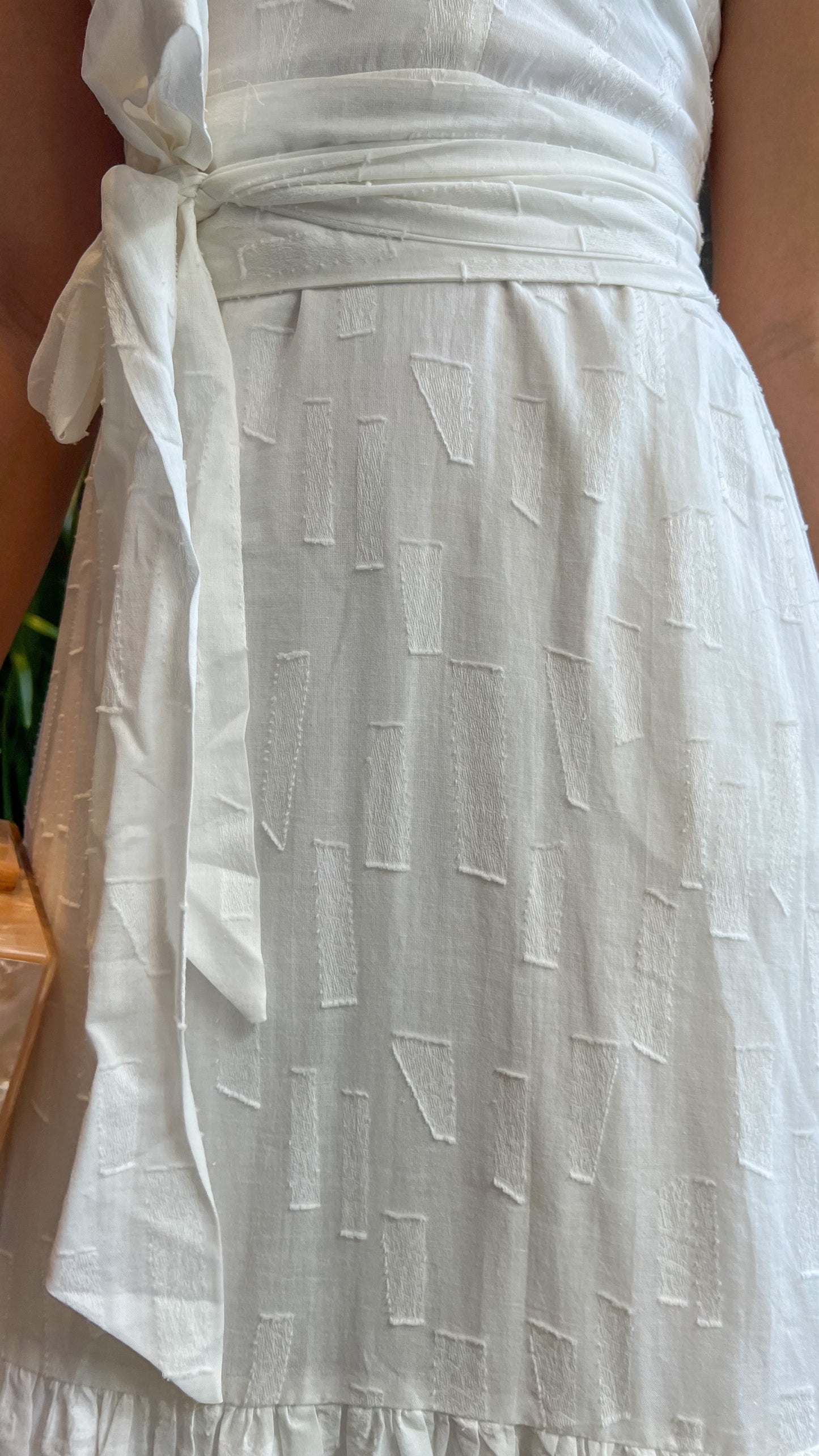 Vestido Longo branco Cristina
