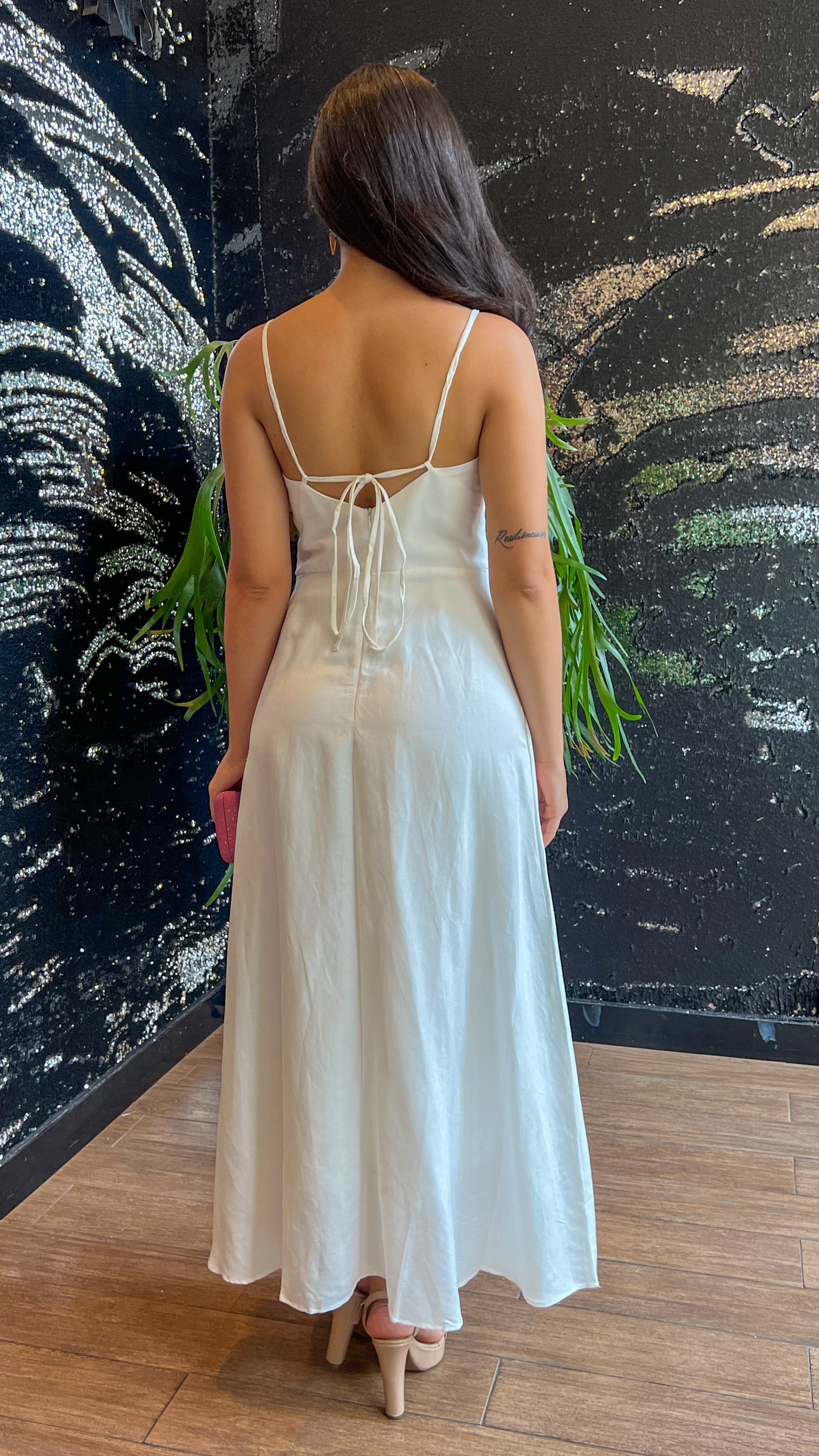 Vestido Longo branco Mariana