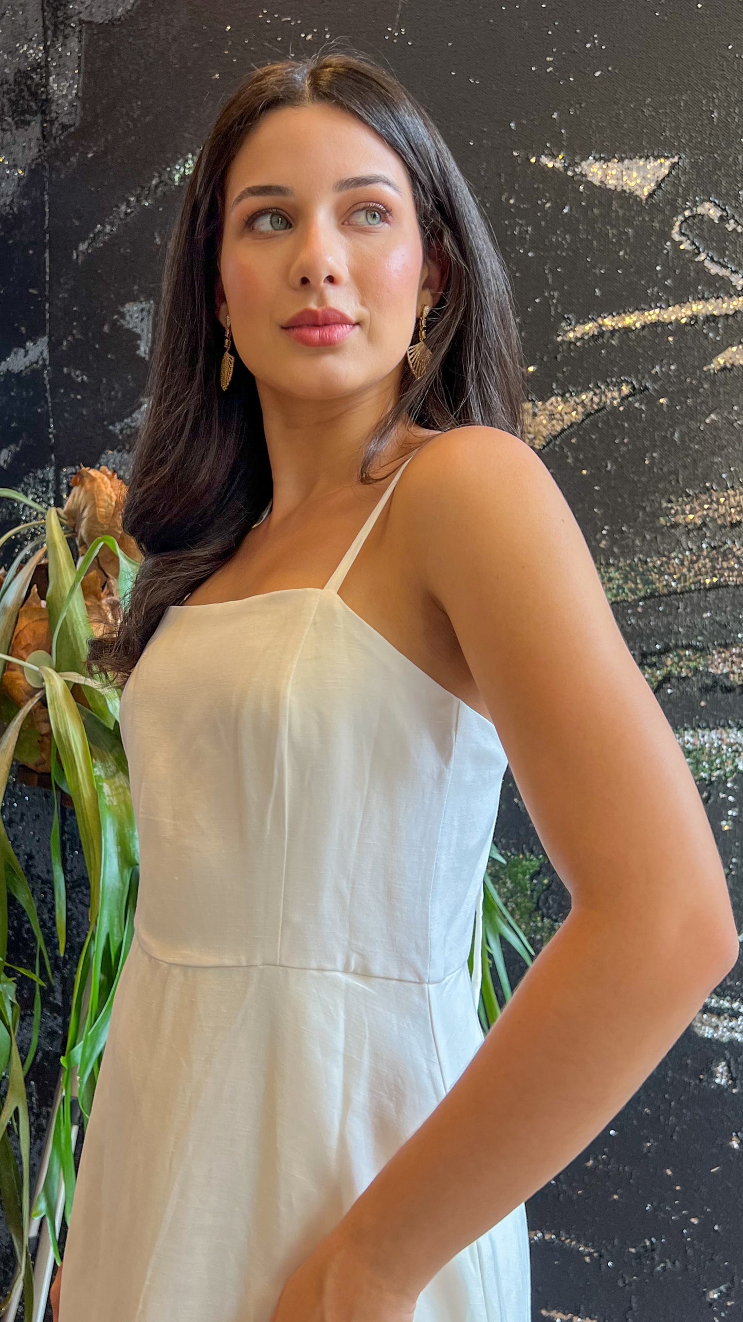 Vestido Longo branco Mariana