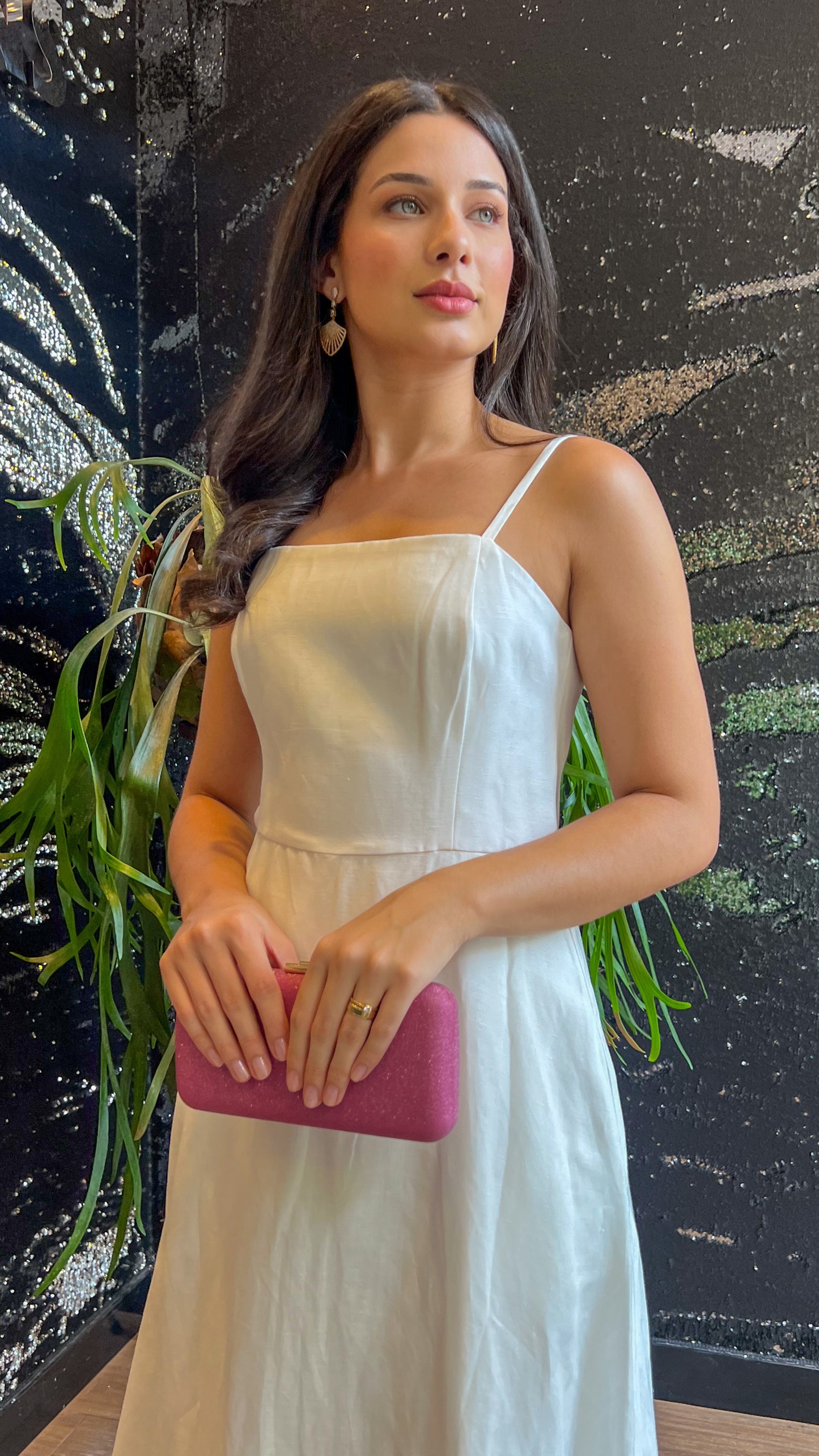 Vestido Longo branco Mariana
