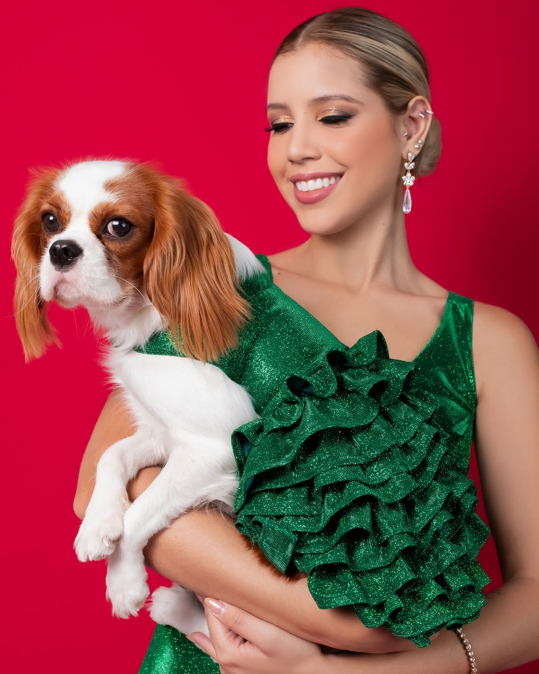 Vestido para PET verde